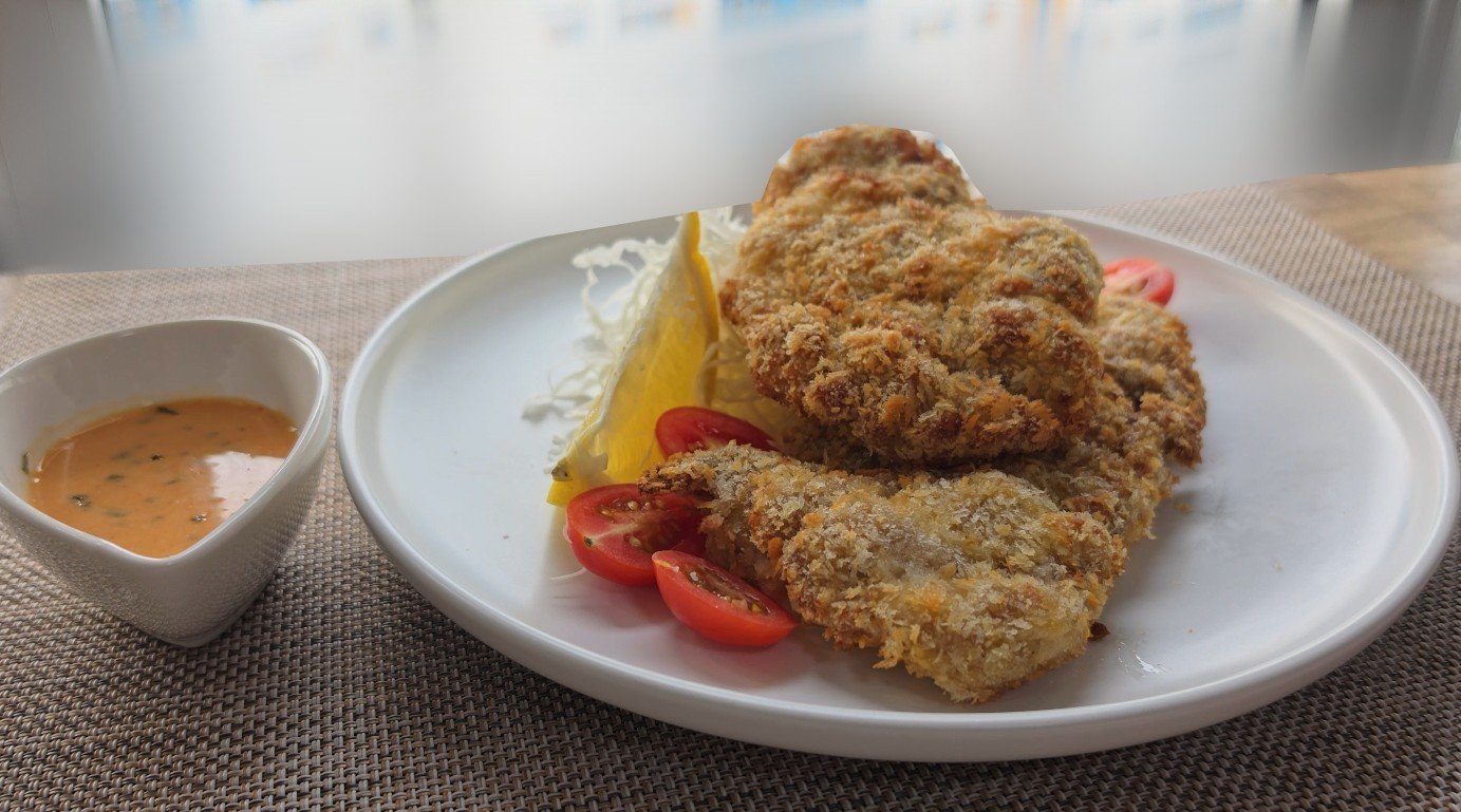 Chicken Katsu with Gochujang Mayo (Air Fryer)